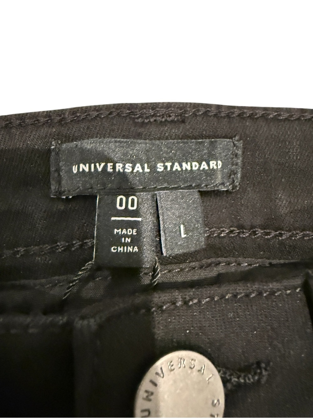 Universal Standard Seine High Rise 32” Skinny Jean in Jet Black - Picture 4 of 13